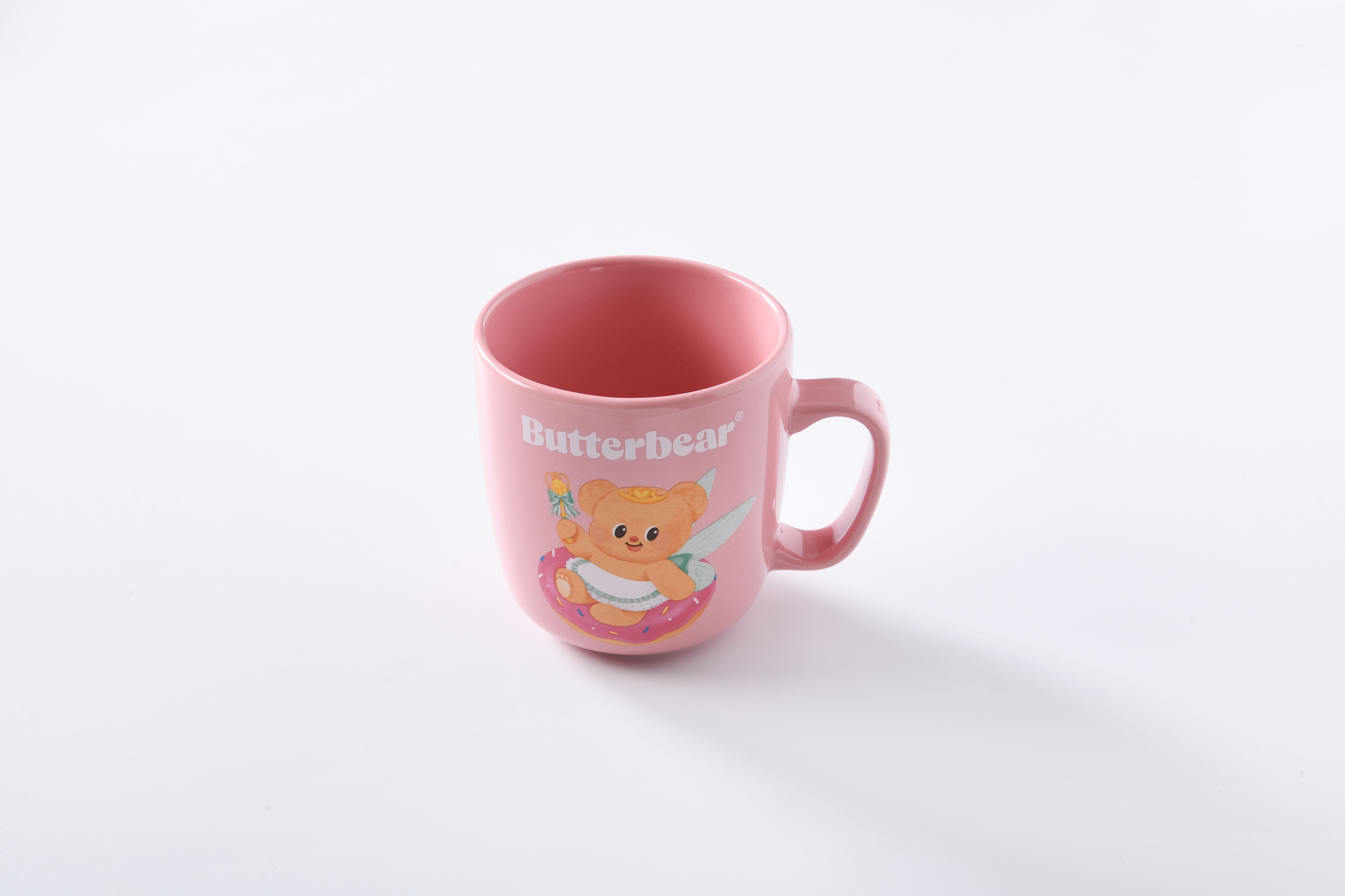 แก้วเซรามิค สีชมพู (Pink Ceramic Mug)