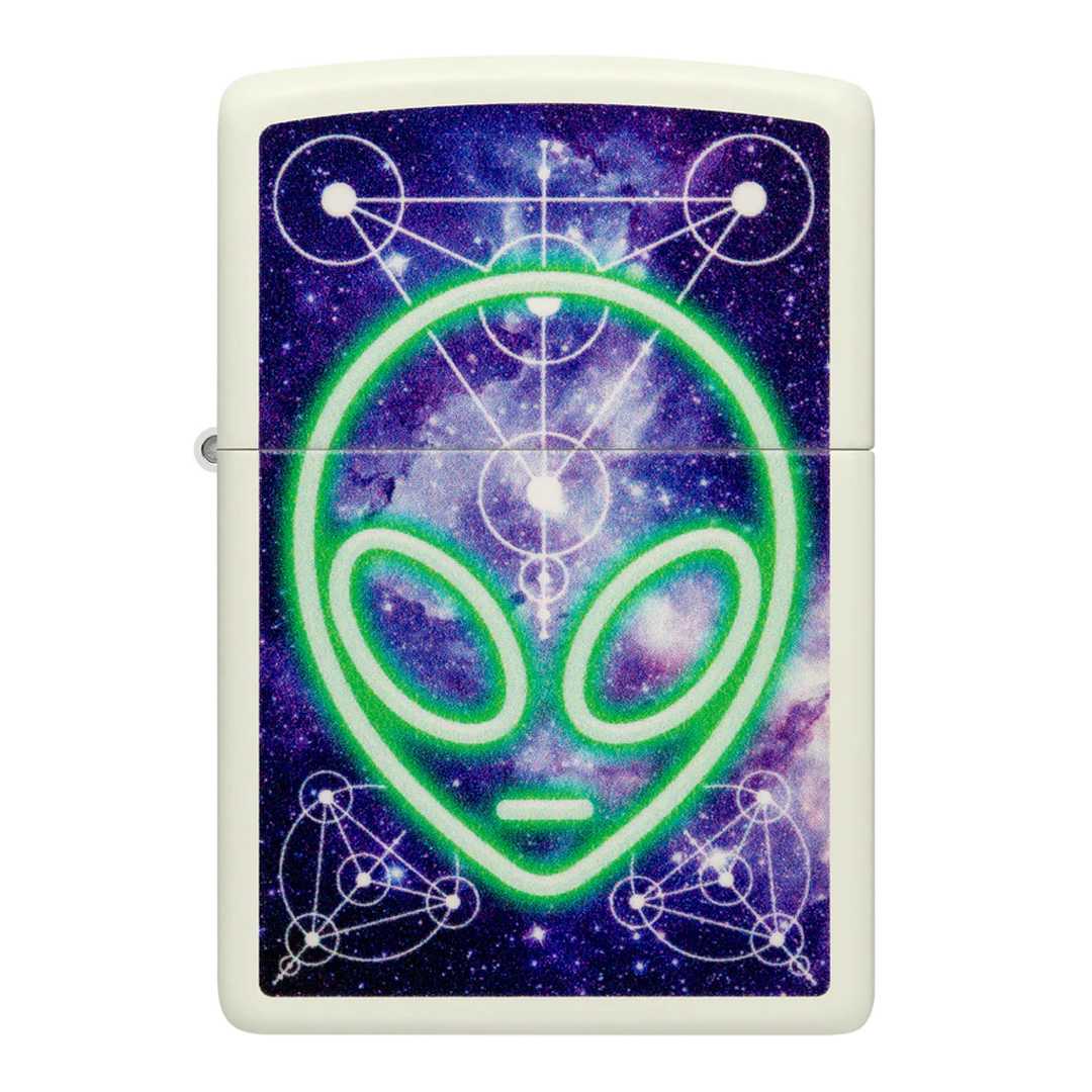 Zippo ไฟแช็กรุ่น 46288 Glowing Alien