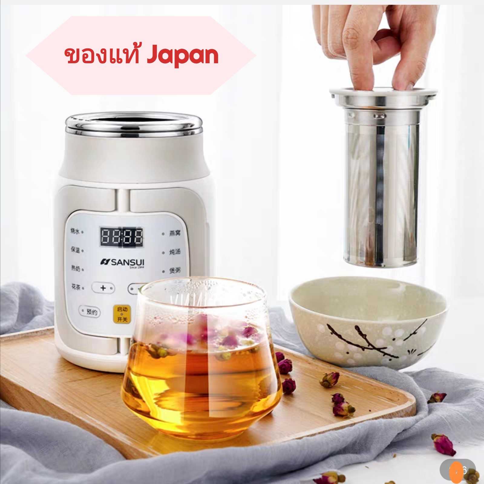 กาต้มน้ำพร้อมทำเมนูอาหาร​ด่วน ยี่ห้อ​ แซนซุย​จากญี่ปุ่น
