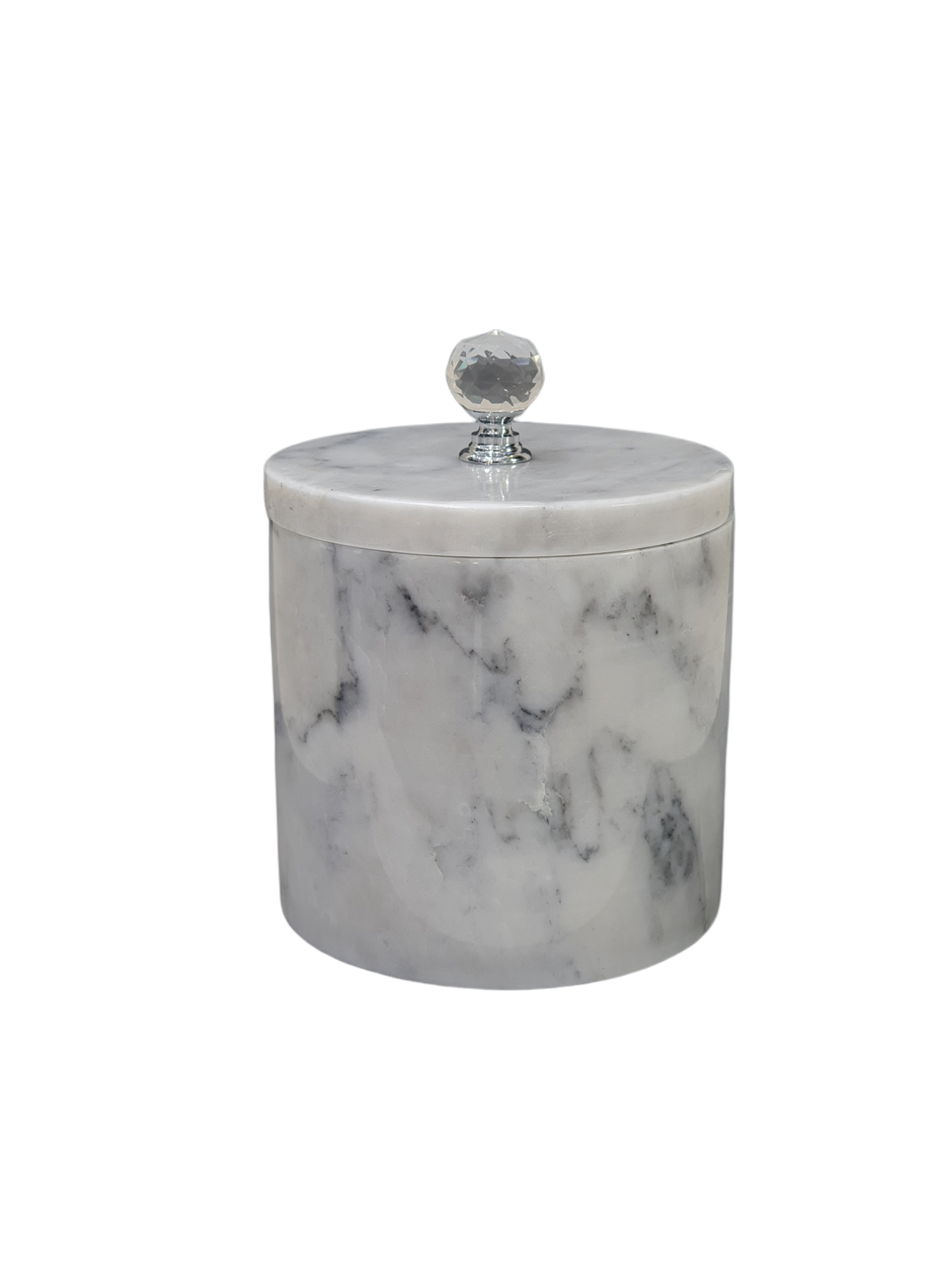 Box, Marble, White, 10 CM.