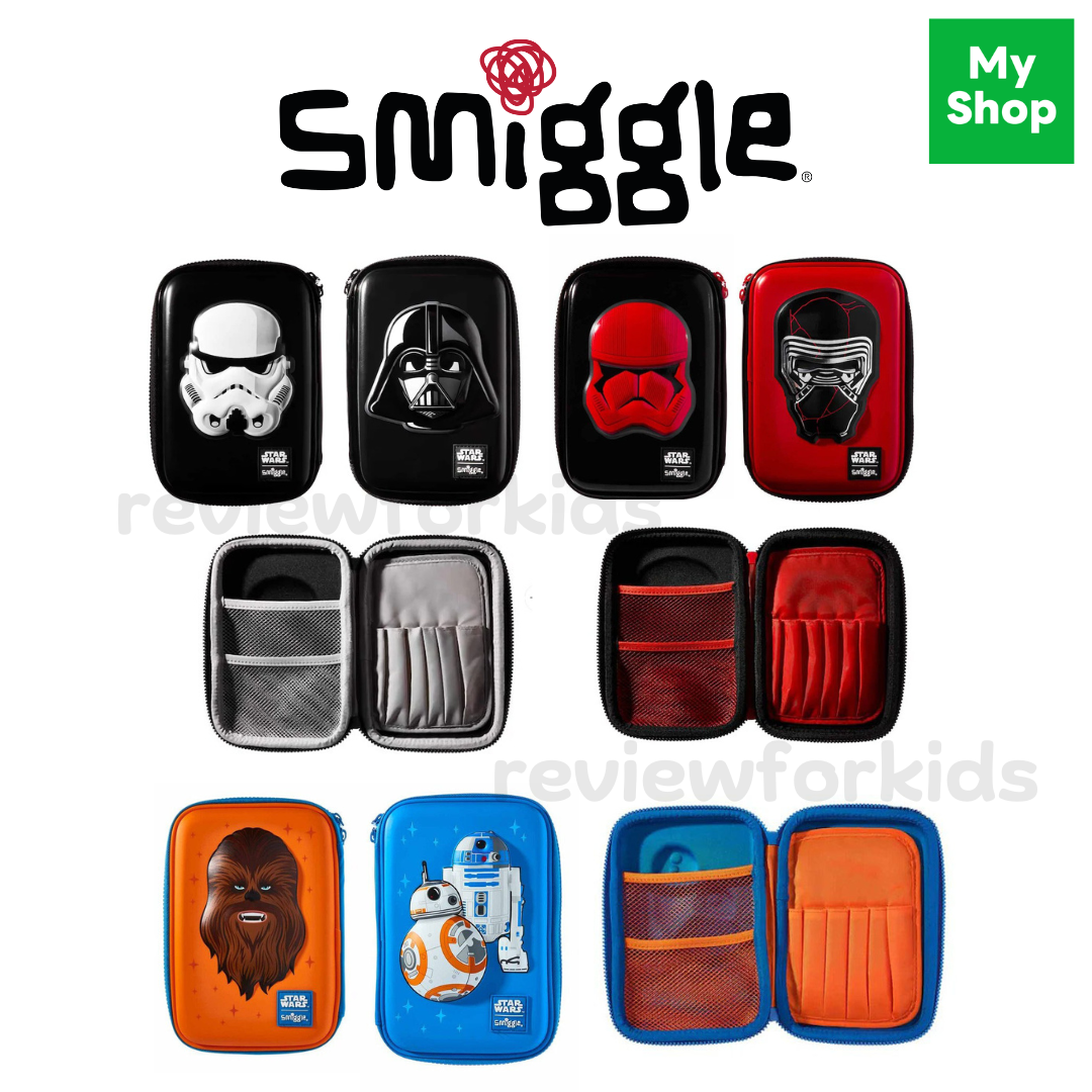 พร้อมส่งในไทย💖 Smiggle Pencil case กล่องดินสอ ลายStarwar ของแท้🎉