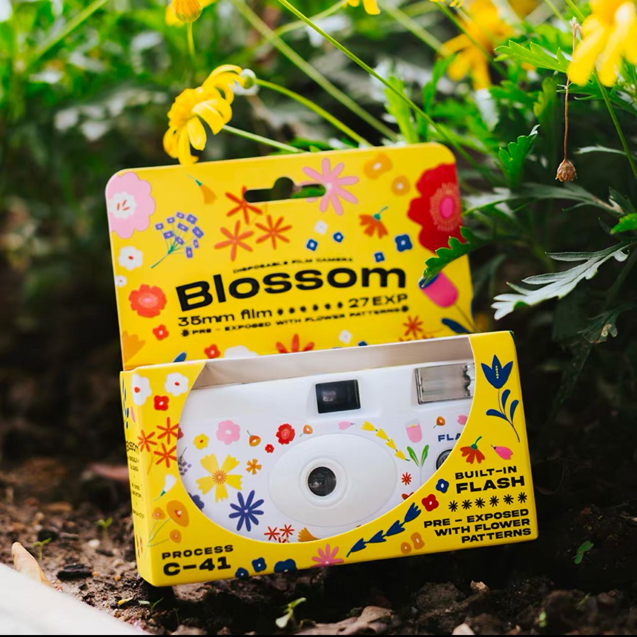 Blossom 🌼 กล้องใช้แล้วทิ้งฟิล์มเอฟเฟกต์