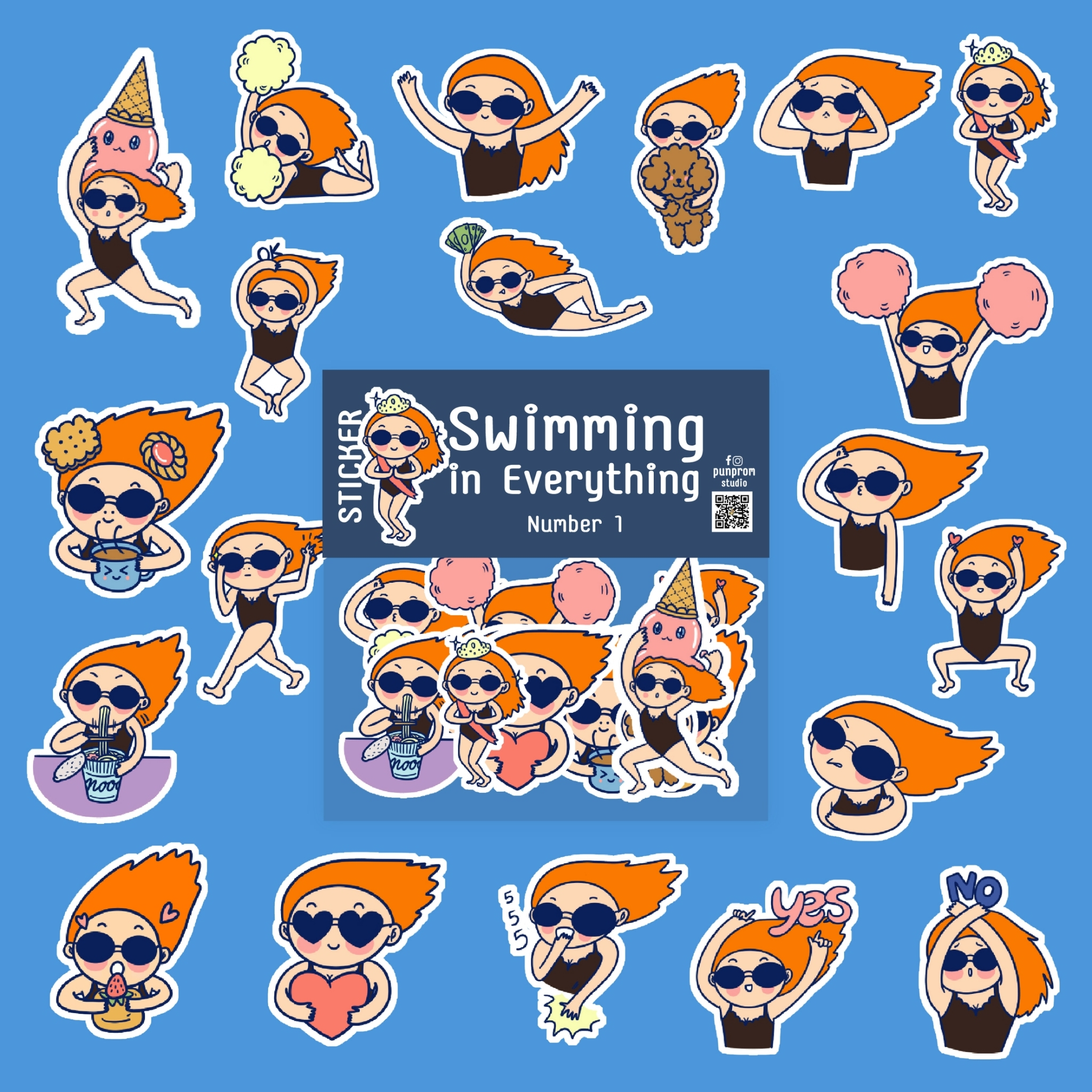 Everything 1 sticker set