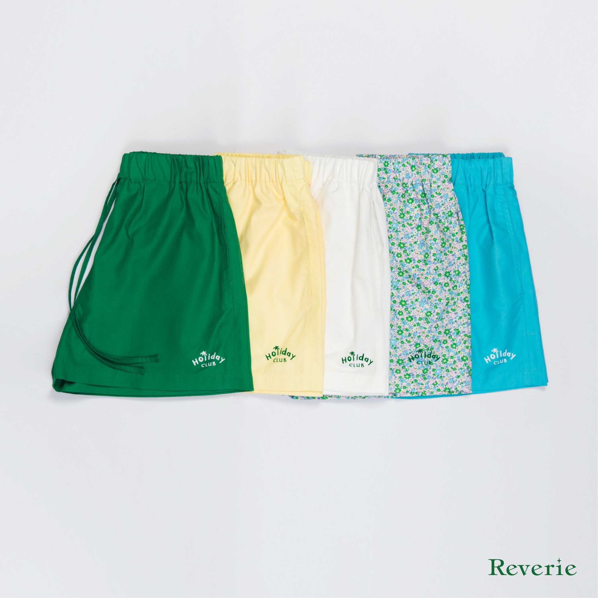 Holiday Club Shorts  - กางเกงเอวยางยืด (พร้อมส่ง)