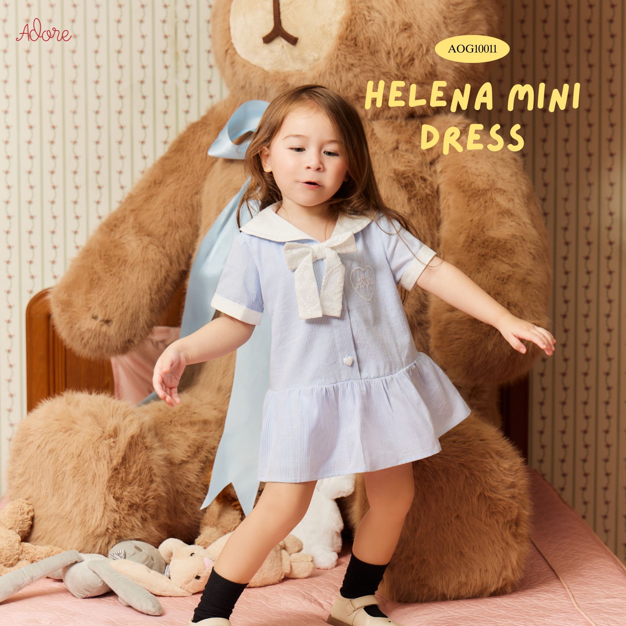ADORE2112 AOG10011 : HELENA MINI DRESS