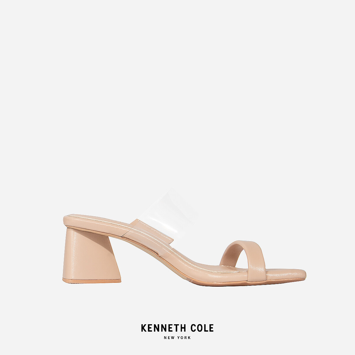 KENNETH COLE รองเท้าส้นสูงผู้หญิง รุ่น KARINA NUDE สีนู้ด ( HEL - RS91048LE-294 )