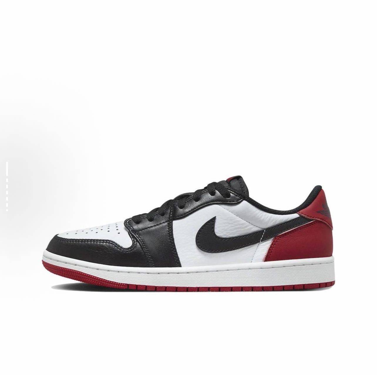 Nike Air Jordan 1 Low OG “ Black Toe ”