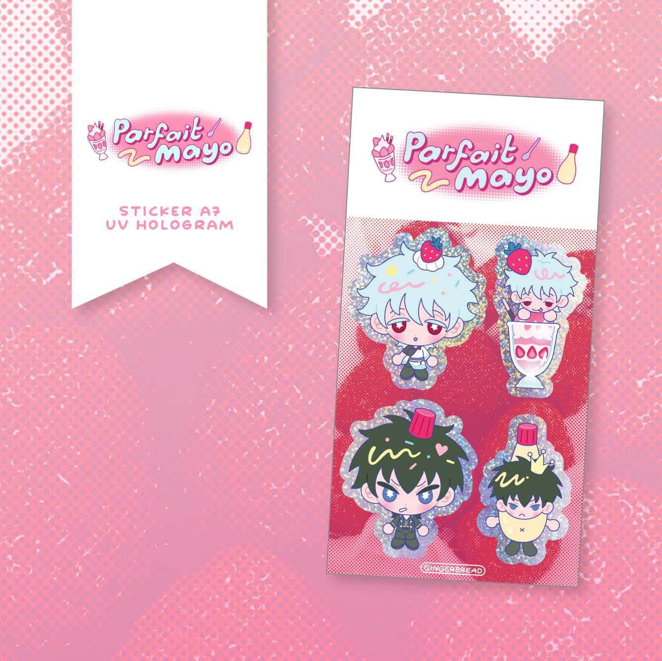 Parfait Mayo  A7 Sticker
