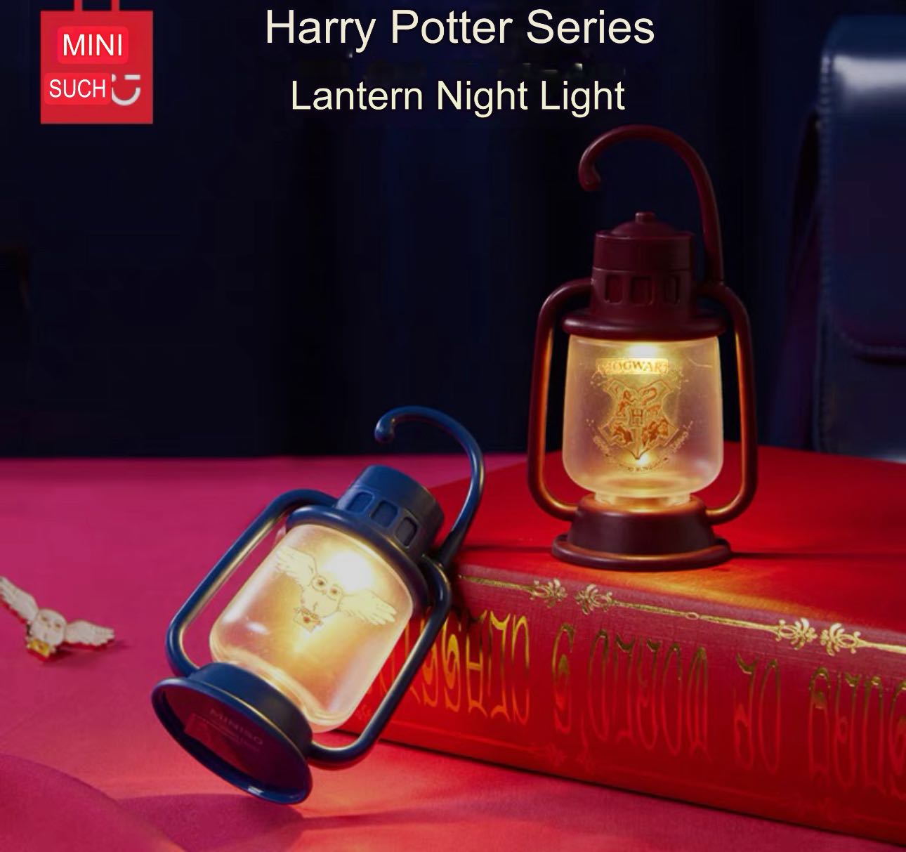 Preorder/lMiniso harry potter series Lantern Night Light โคมไฟ