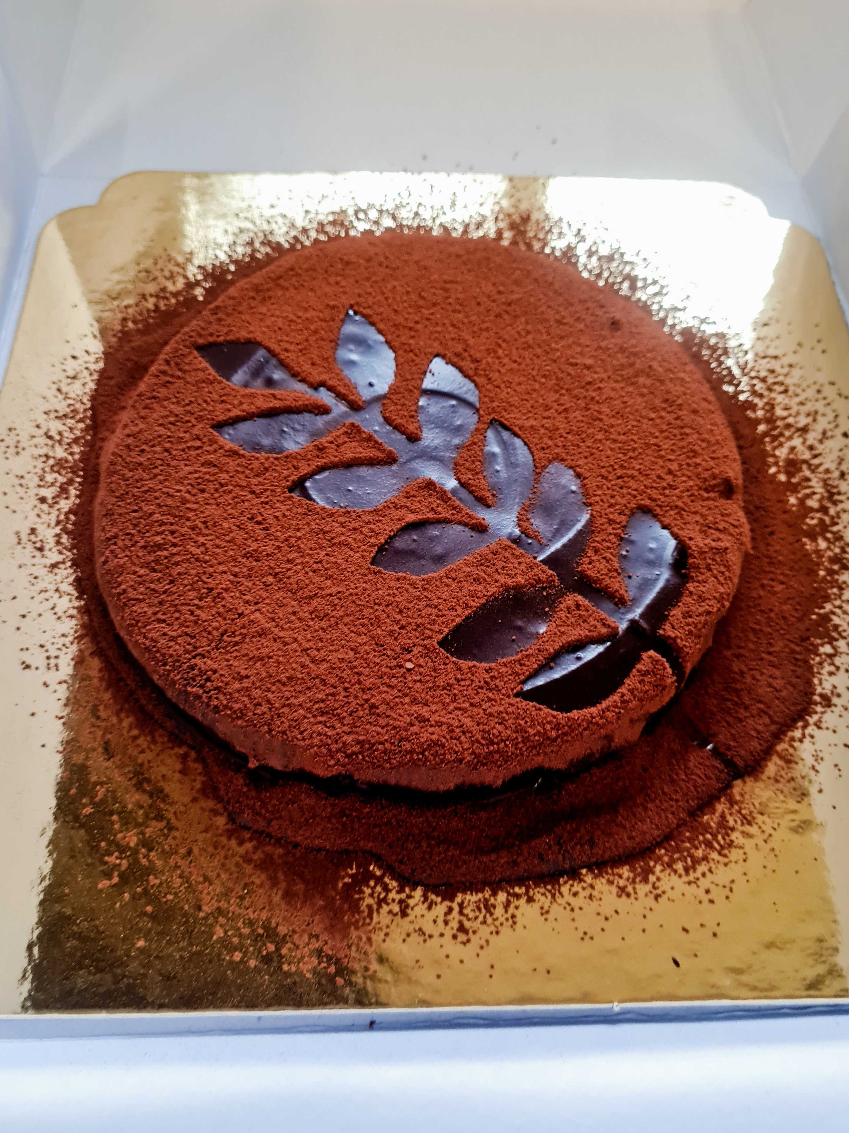 Vegan Molten Chocolate Cake วีแกนเค้กภูเขาไฟ 2 ปอนด์