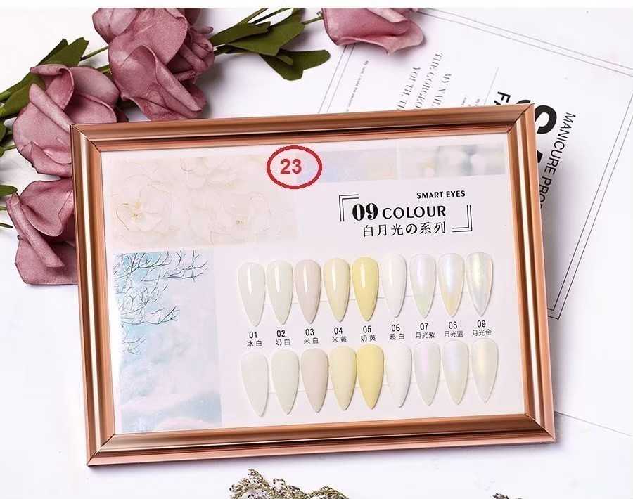 สี AI LA NUO โทนสีขาวครีม ชุด23
