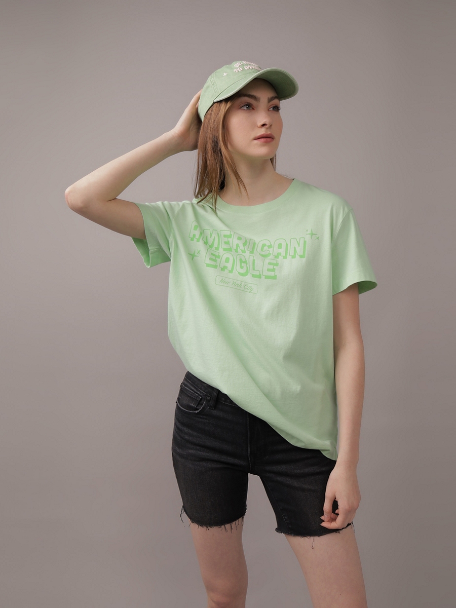 เสื้อ ผู้หญิง 9514 BRANDED BOYFRIEND TEE INTL ( 037-9514-300 )