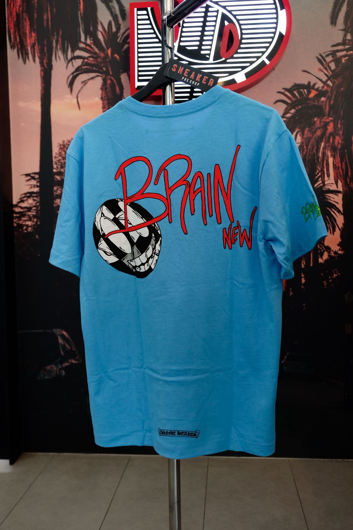 Chrome Hearts x Matty Boy “Brain New” Tee Blue
