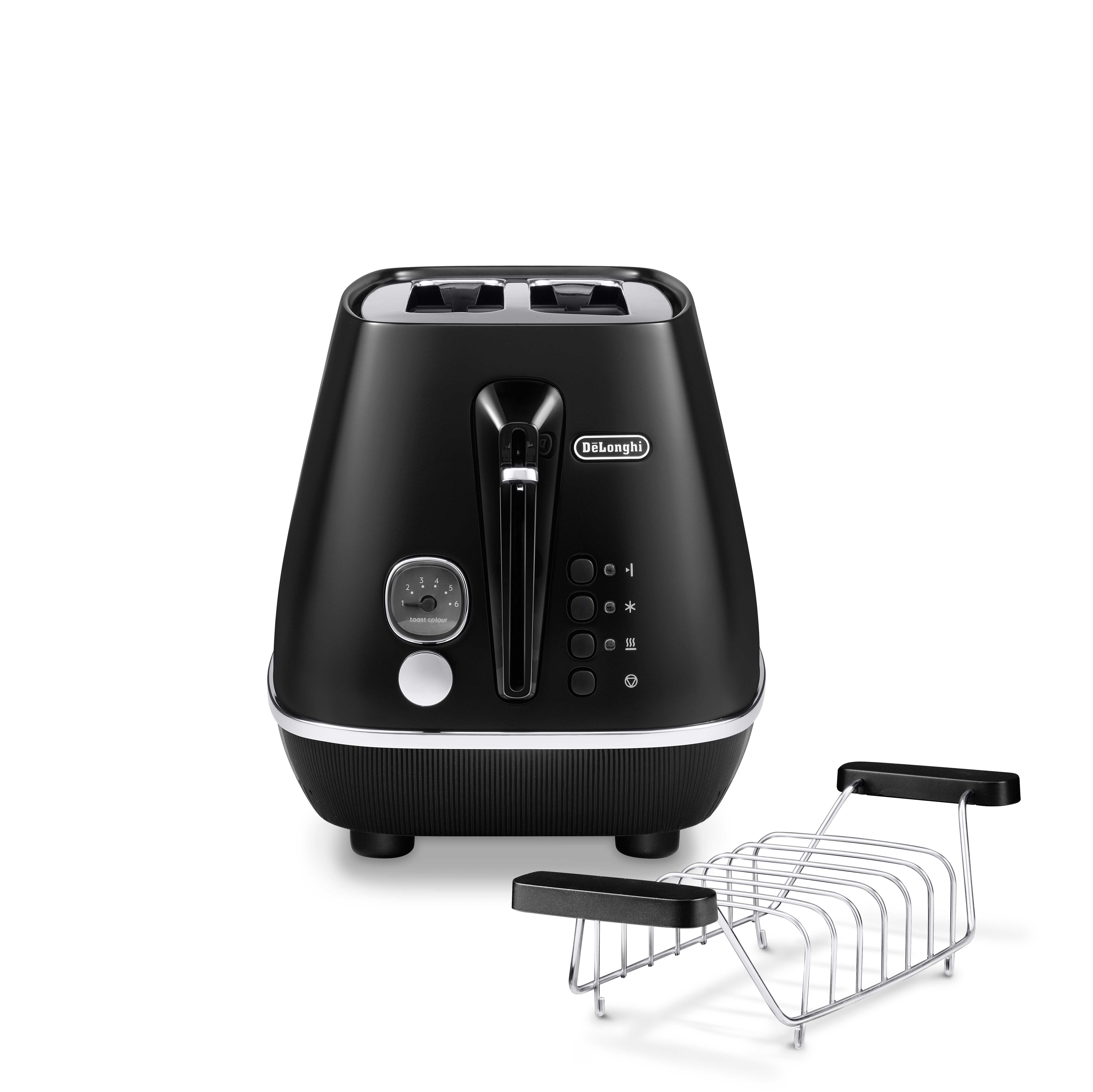 De'Longhi เครื่องปิ้งขนมปัง Distinta Moments รุ่น CTIN2103.BK