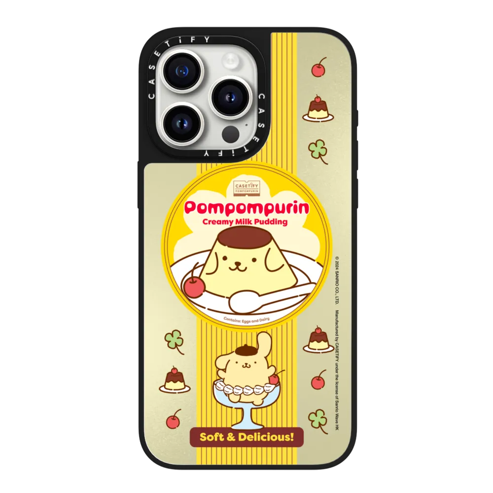 [พร้อมส่ง] CASETiFY | Pompompurin Milk Pudding Case