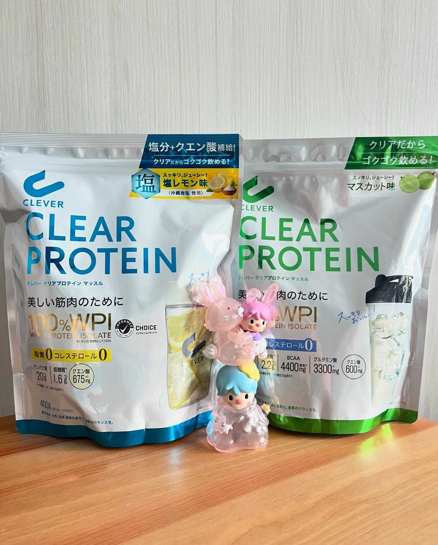 Clever Clear Protein ขนาด 400g. เวย์โปรตีนแบบใสจากประเทศญี่ปุ่น