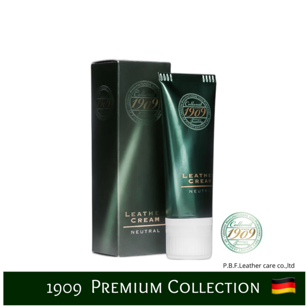 COLLONIL 1909 Leather Cream ครีมเสริมประสิทธิภาพให้หนังแข็งแรง และเตรียมความพร้อมก่อนปกป้องและบำรุง