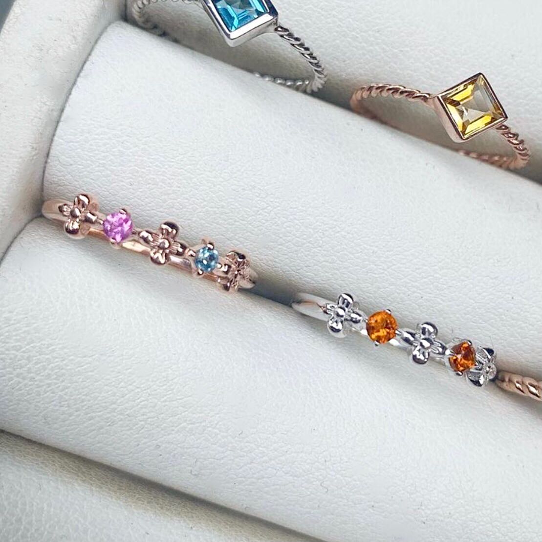 แหวนพลอย #minimring รหัส R040