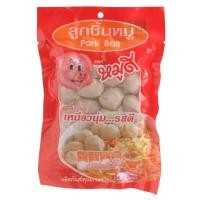 ลูกชิ้นหมูตราหมูดี รหัส 100324 ( จำกัด ไม่เกิน 5 ห่อ )