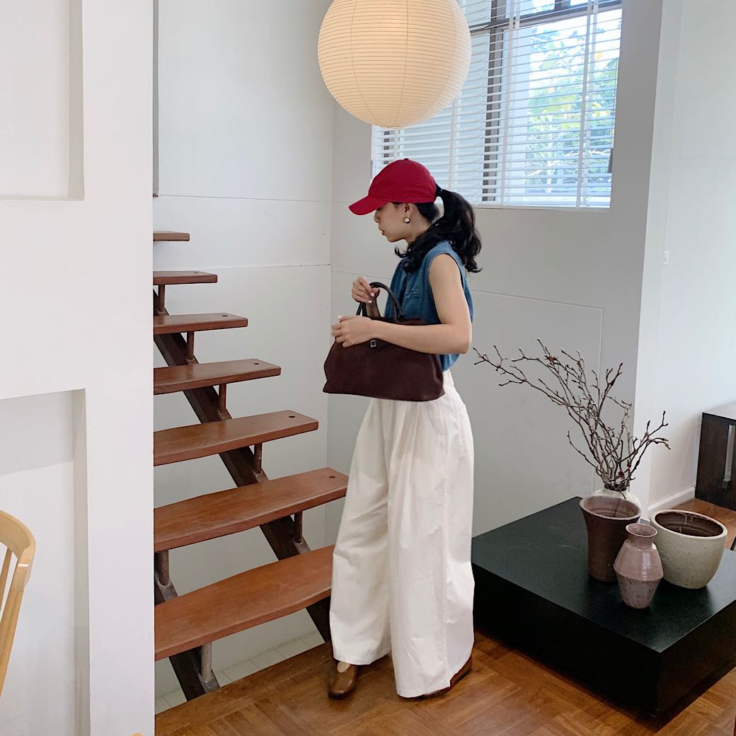 Timeless wide leg trousers