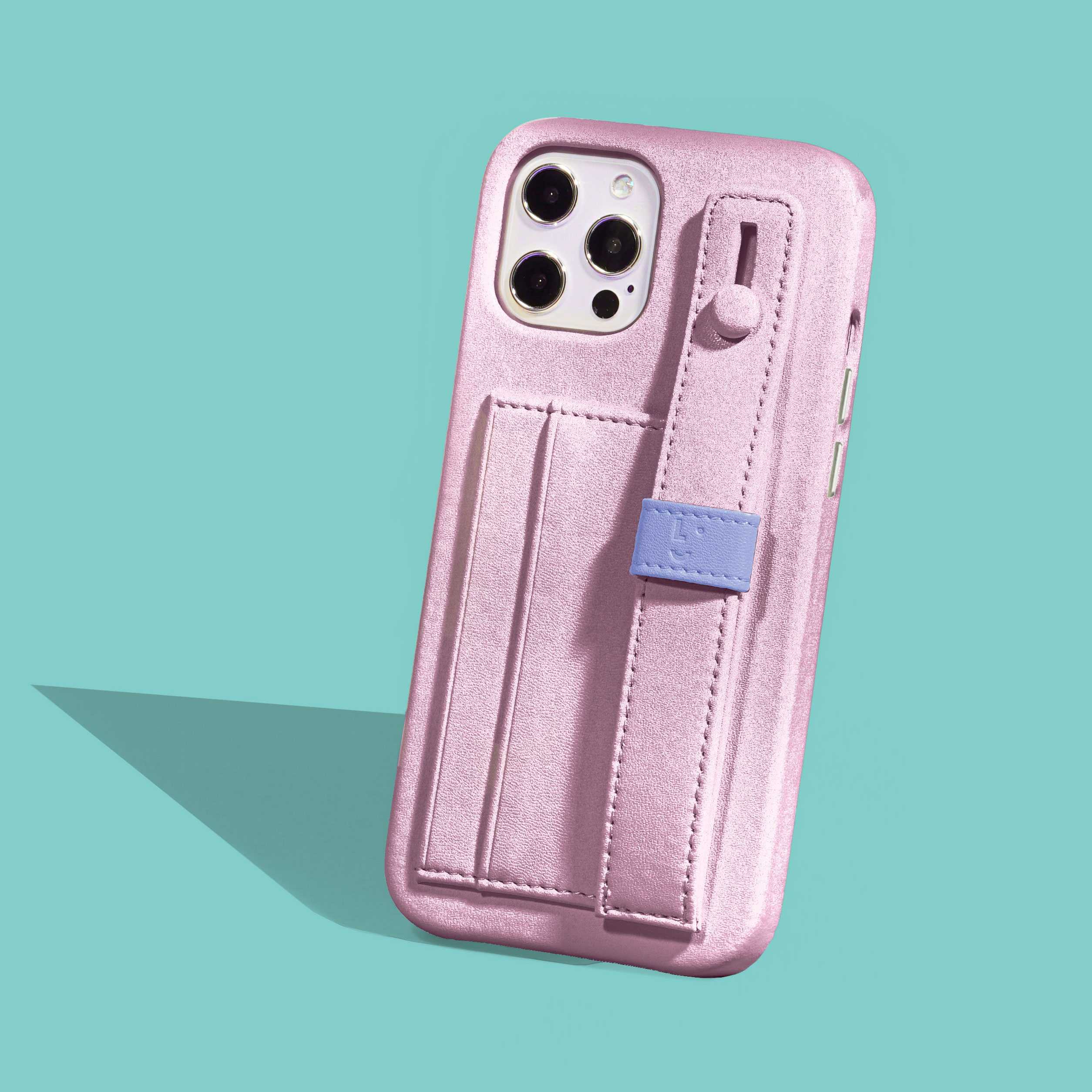 Hand Strap case in Rosé