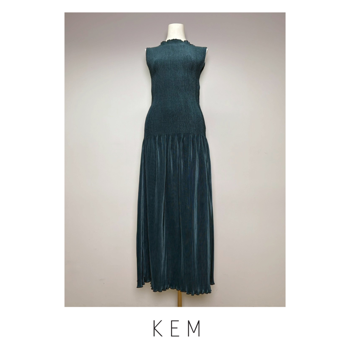 Smock Dress - Turquoise