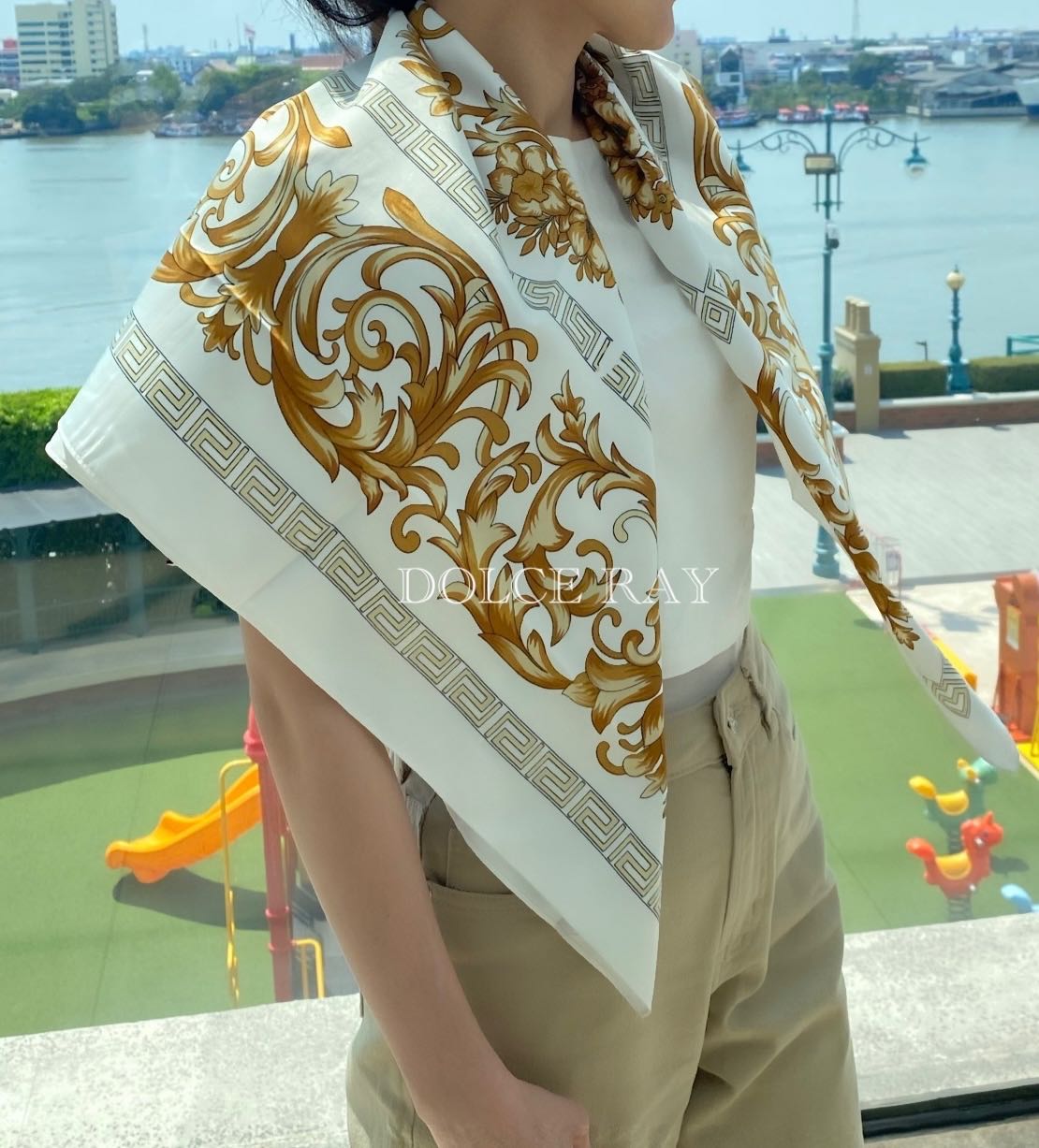 Golden Baroque Silk Twill สุภาพหรูหรา พร้อมแพ็กเกจโปรโมชั่น