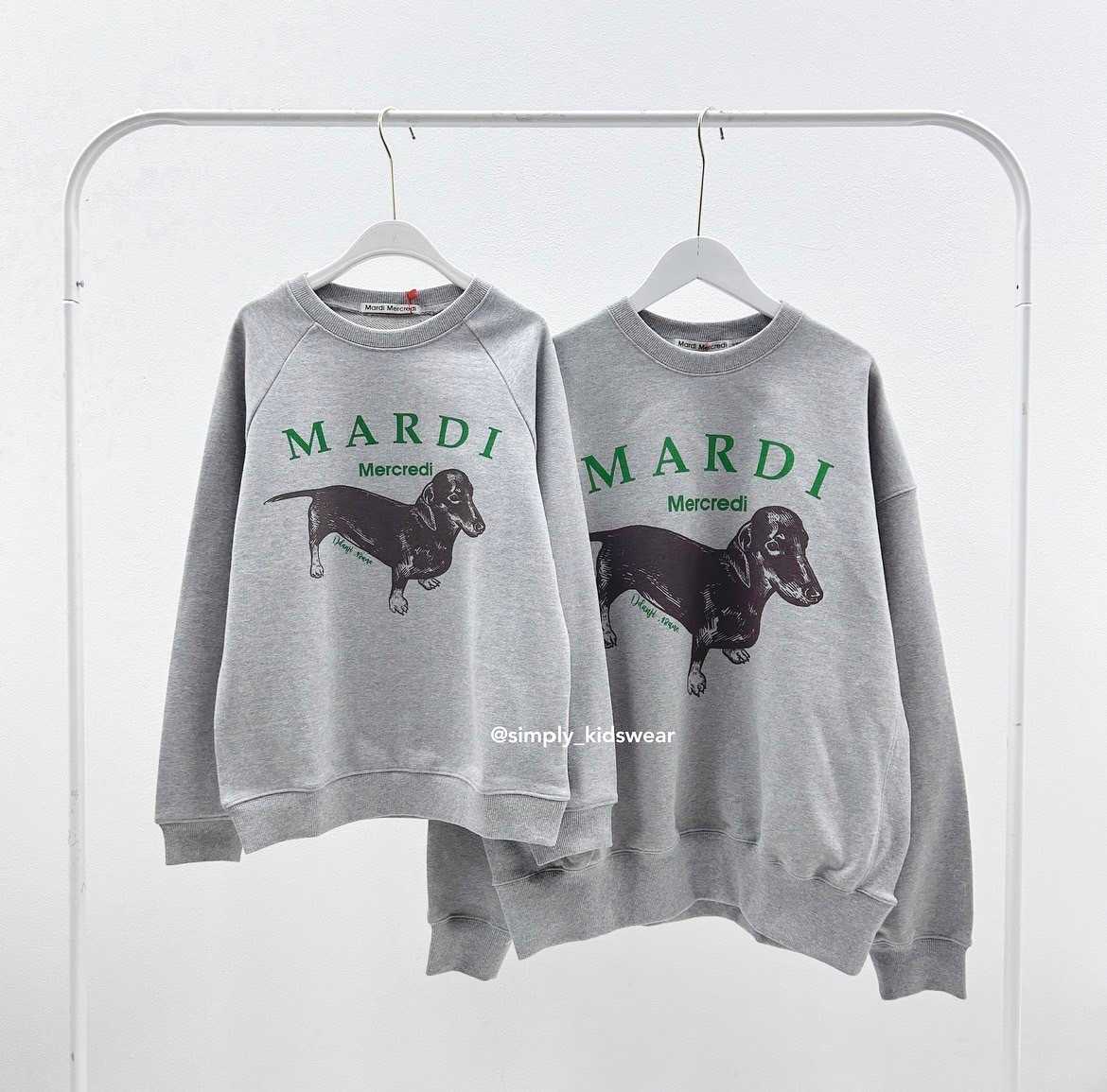 พร้อมส่ง Mardi Sweatshirt (Dark)