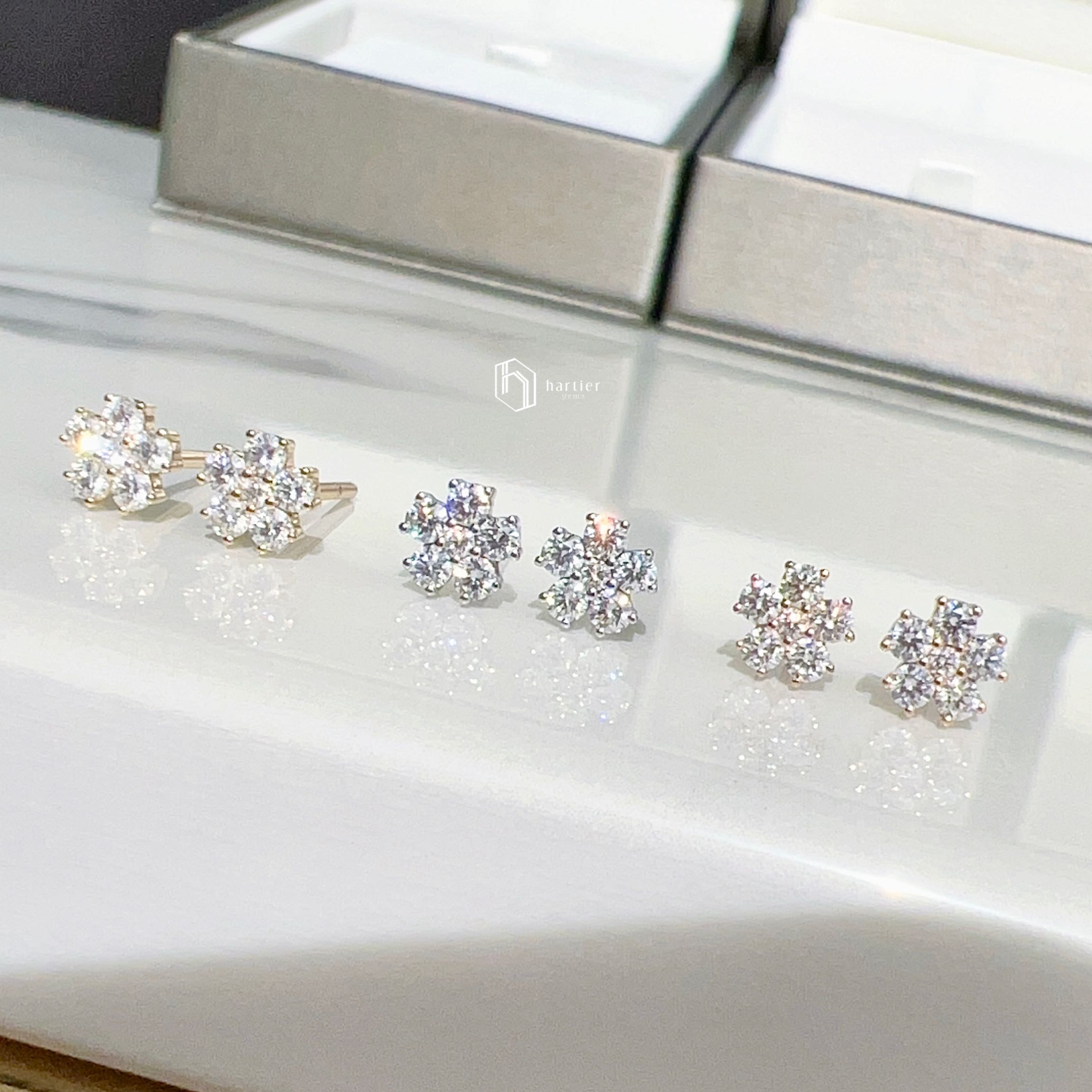 Mini Flower Earrings