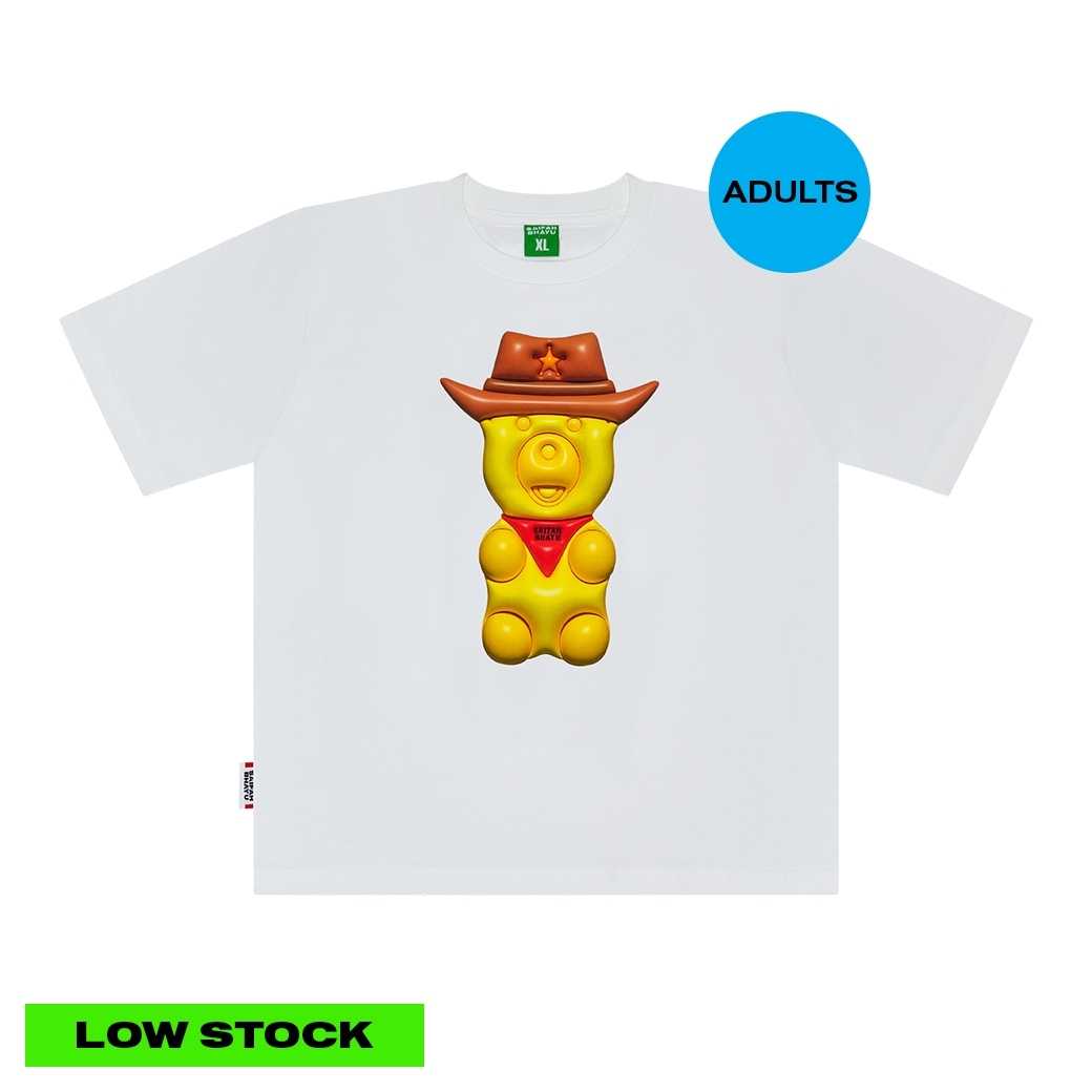 (DROP 11) COWBOY BEAR TEE (ADULTS)