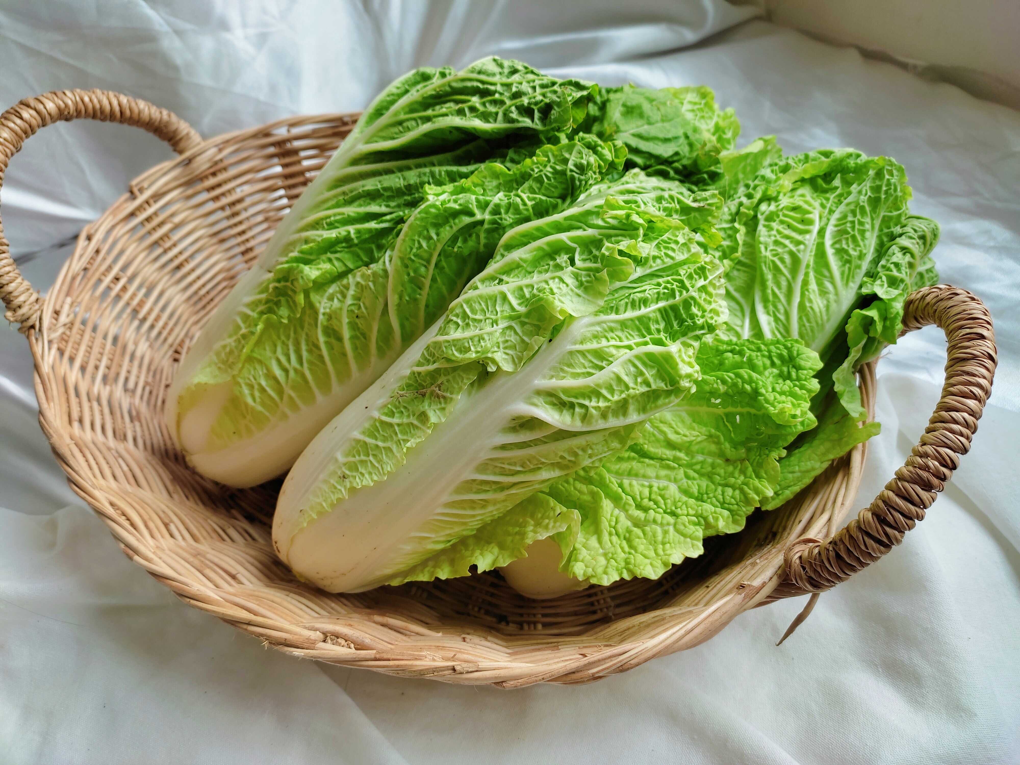 ผักกาดขาว Chinese cabbage(500g)