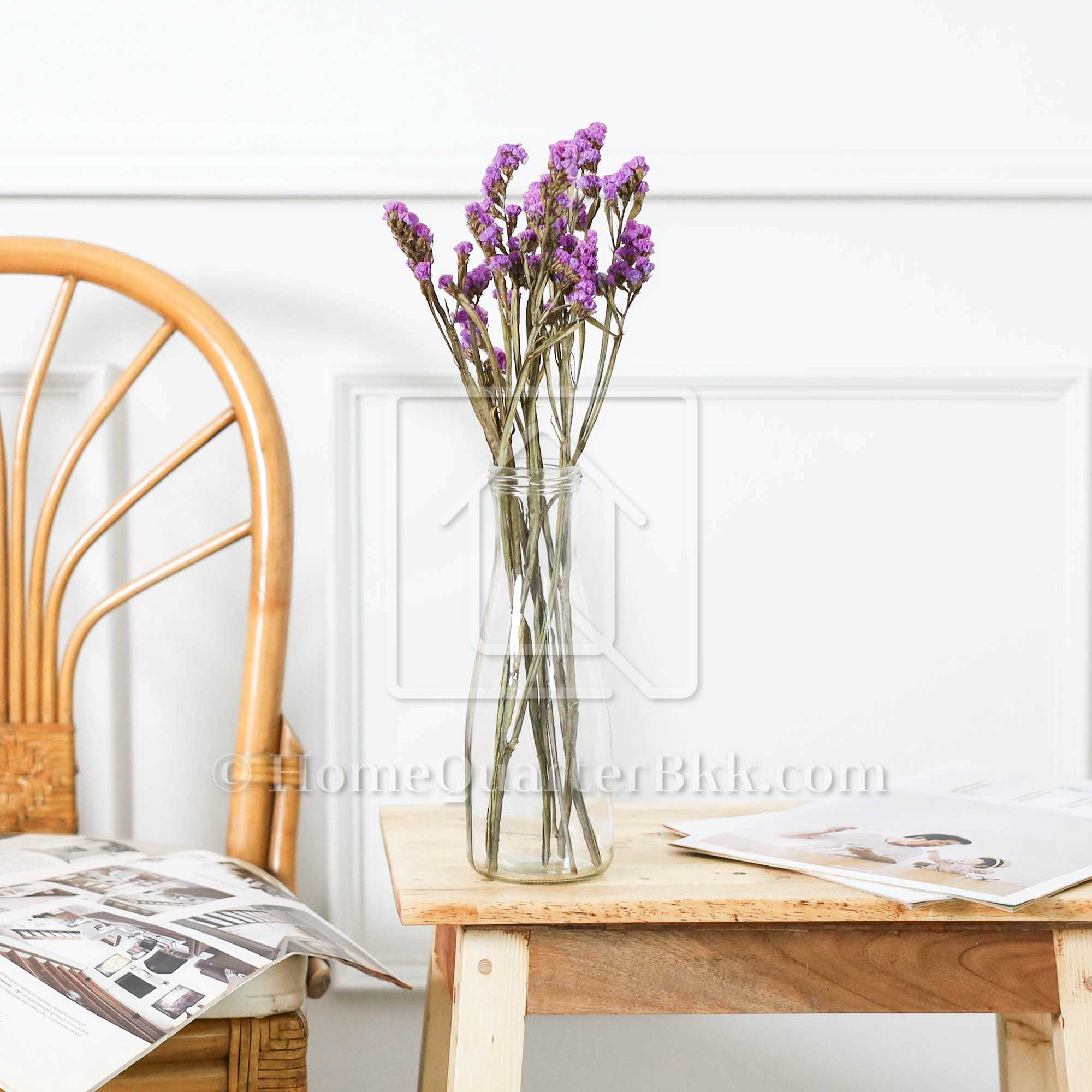 ดอกสตาติสอบแห้ง สีม่วงอ่อน | Dried Flower-Magenta Statice