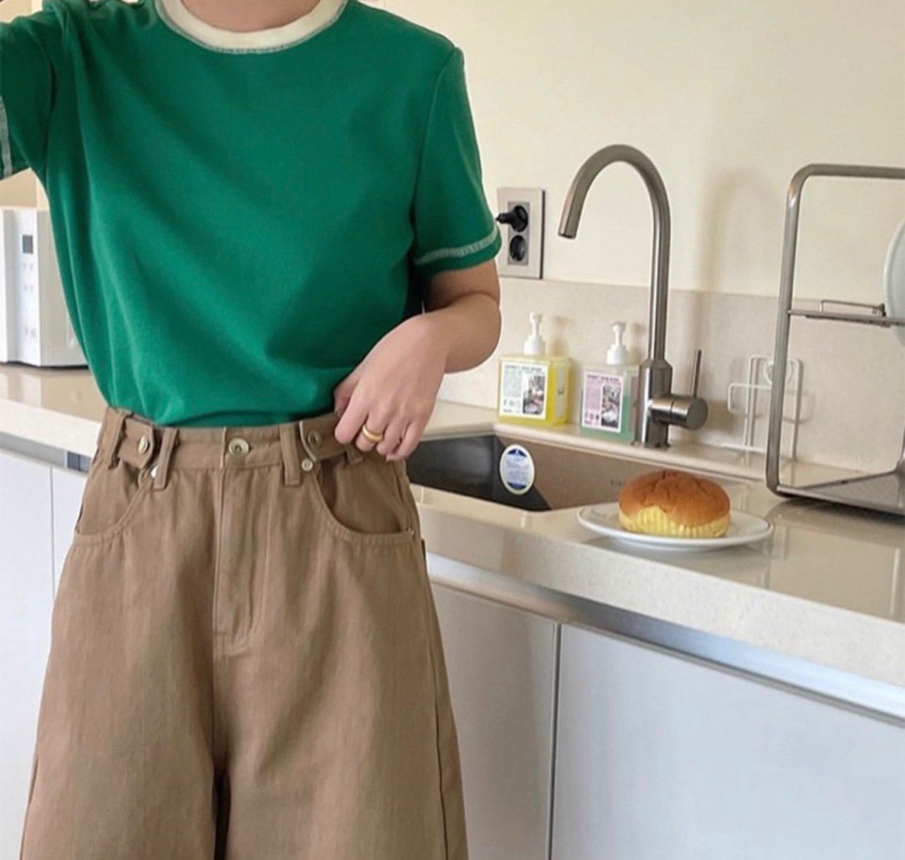 SALE green tee