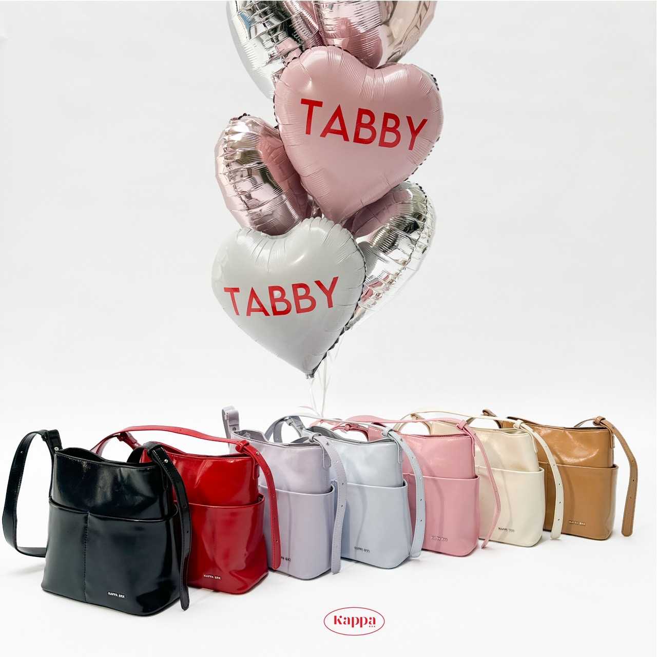 KAPPABKK Tabby Bag กระเป๋าทรงถัง สายสามารถปรับระดับเป็นสะพายไหล่และสะพายข้างได้