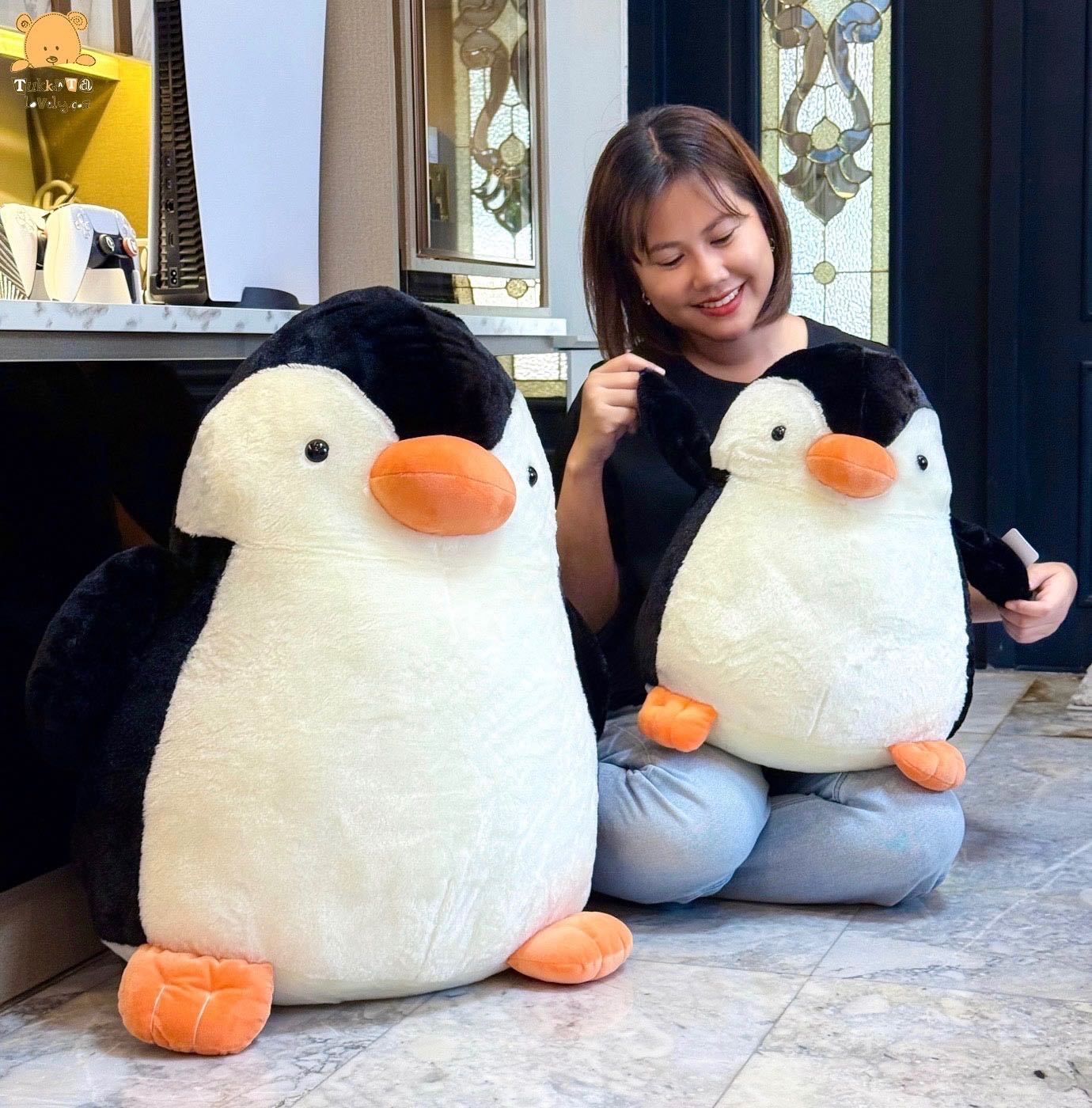 ตุ๊กตาเพนกวินตัวใหญ่ 45-65cm