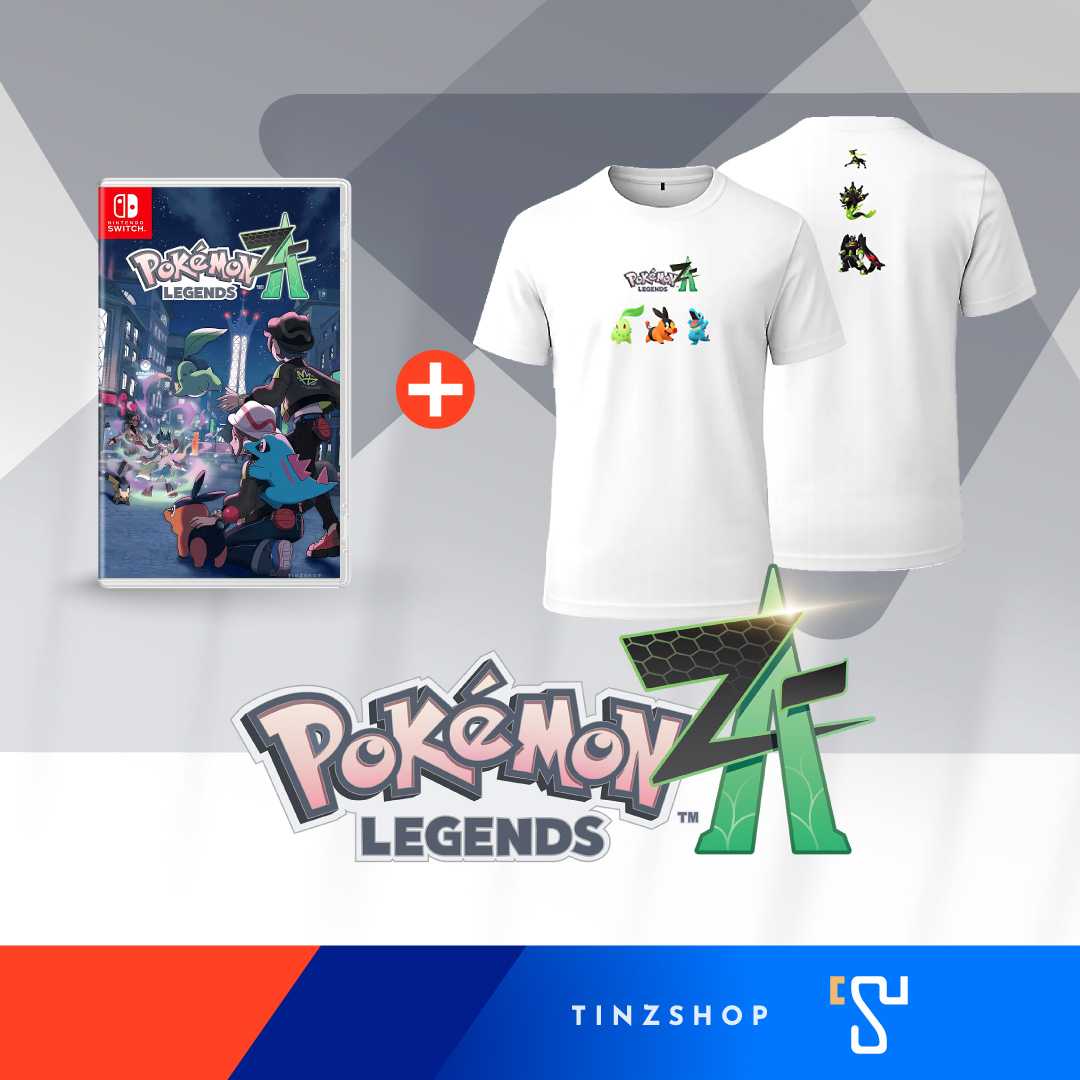 (พร้อมส่ง) แถมเสื้อ Nintendo Switch Game Pokémon Legends Z-A / Asia English