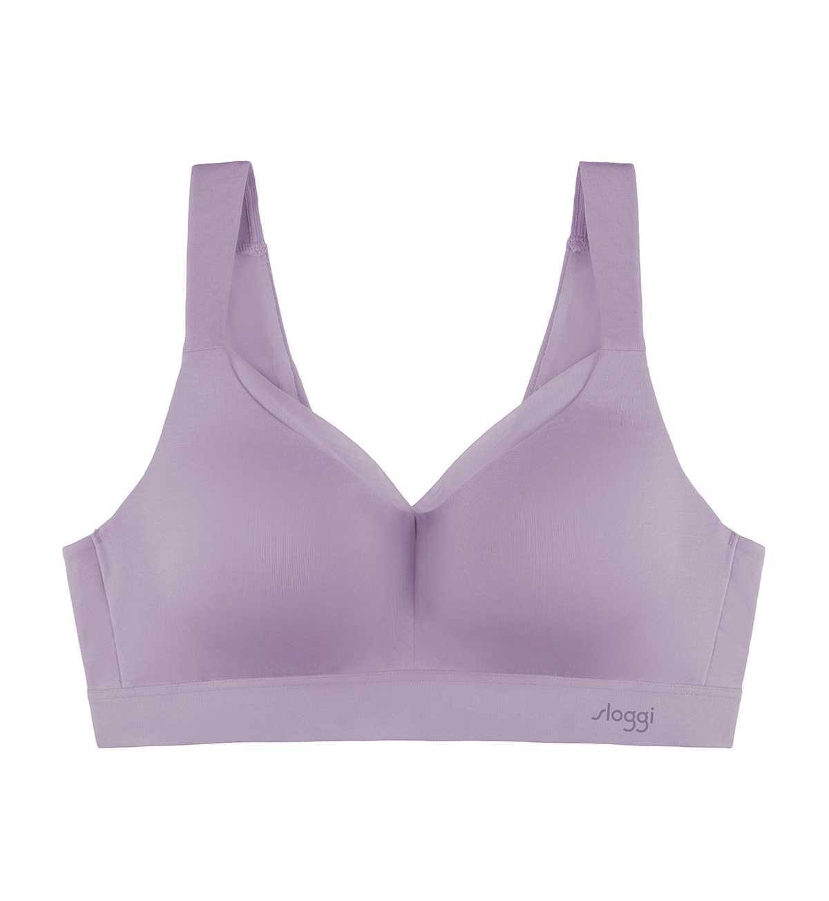 NEW sloggi 10223245 sloggi Basic Sporty Cool HP2 4239 สปอร์ทบราคัพทรงเต็ม ไม่มีโครง สีม่วง