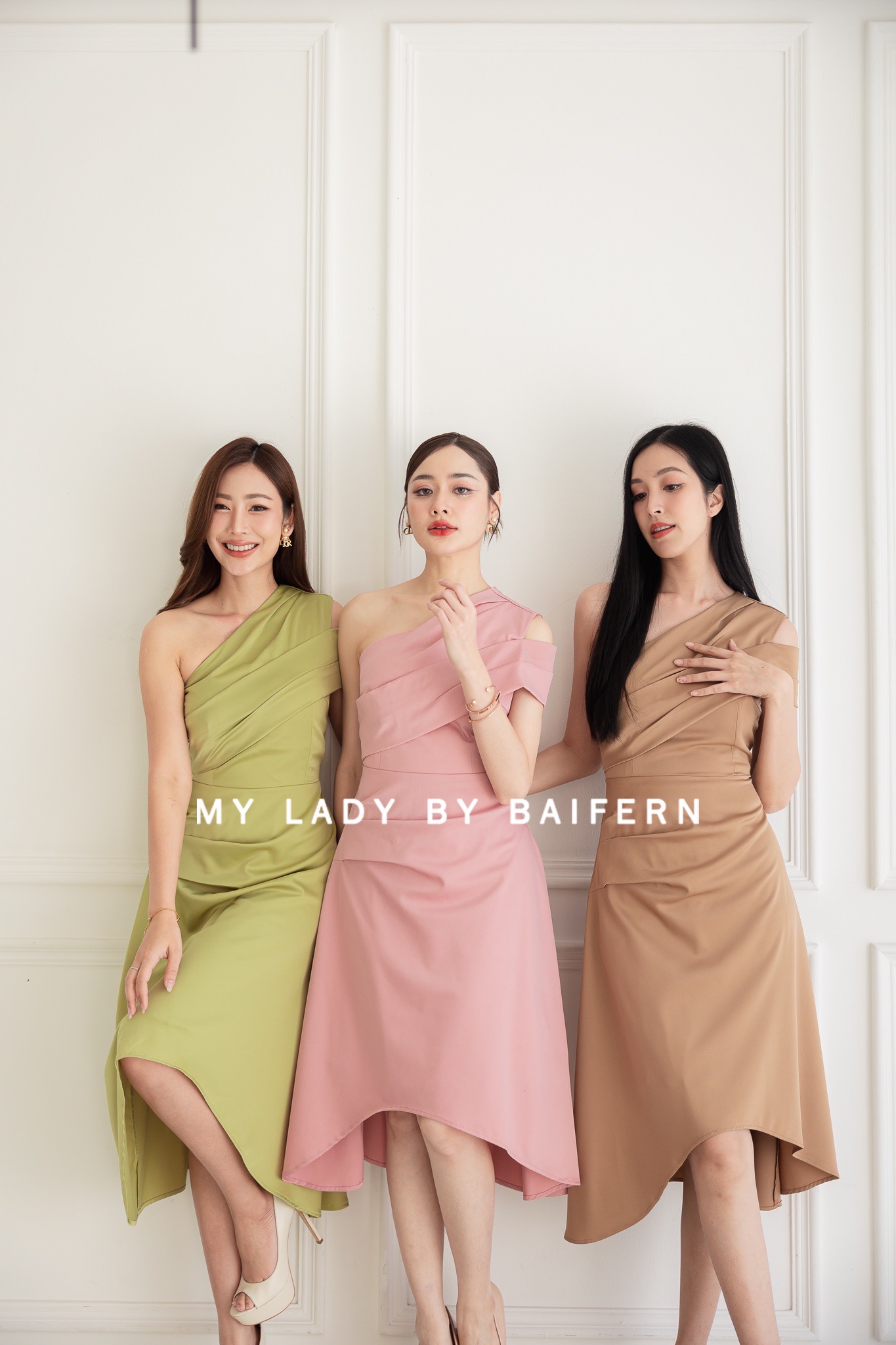 ชุดเดรสไปงานแต่ง ชุดออกงาน MY LADY BY BAIFERN - ML0460