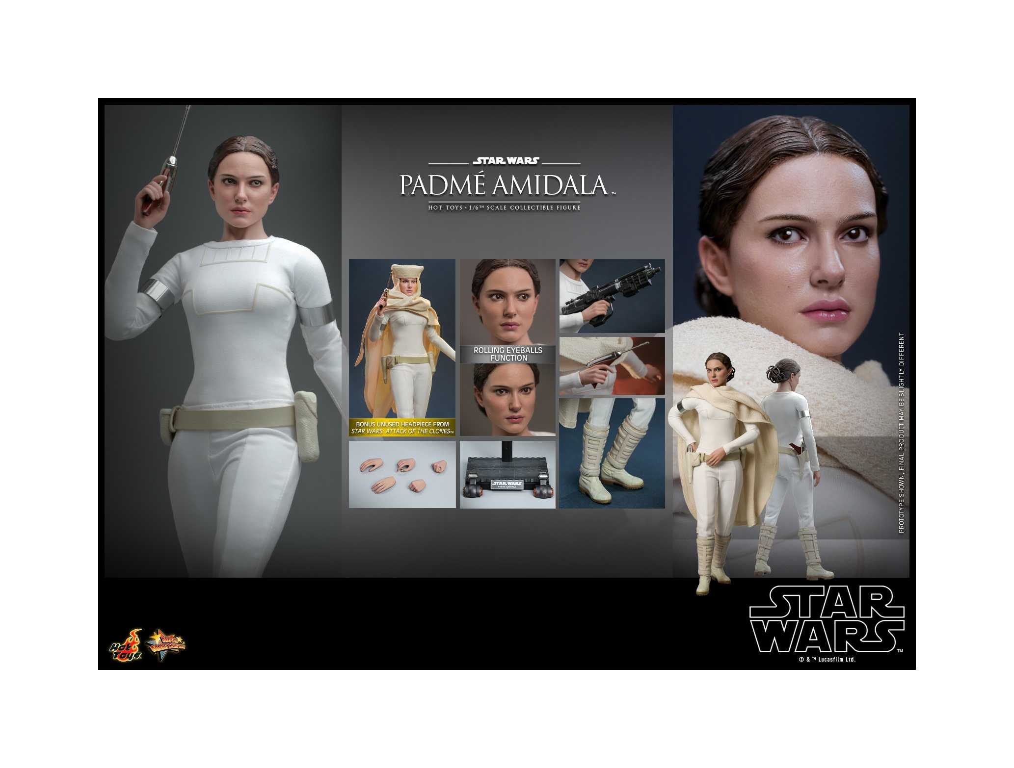 Hot Toys MMS678 1/6 Star Wars Episode II: Attack of the Clones - Padme Amidala (KU)