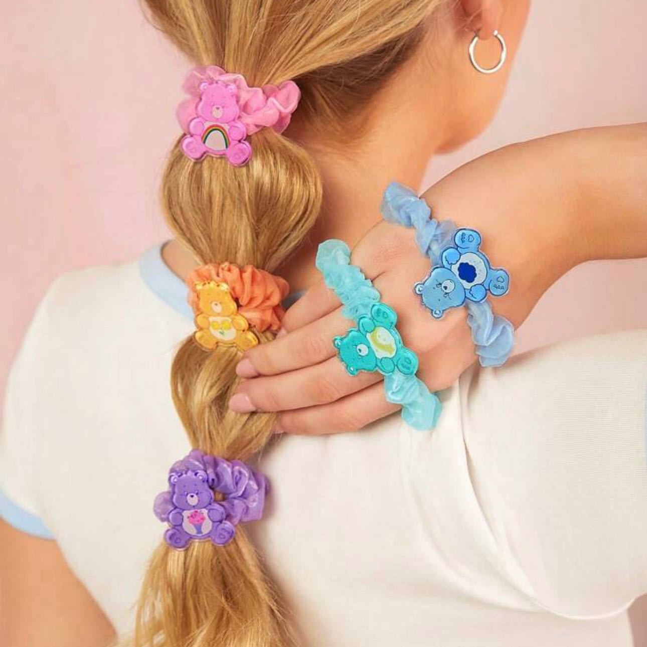PreOrder✅Care Bears Setยางมัดผม5สี