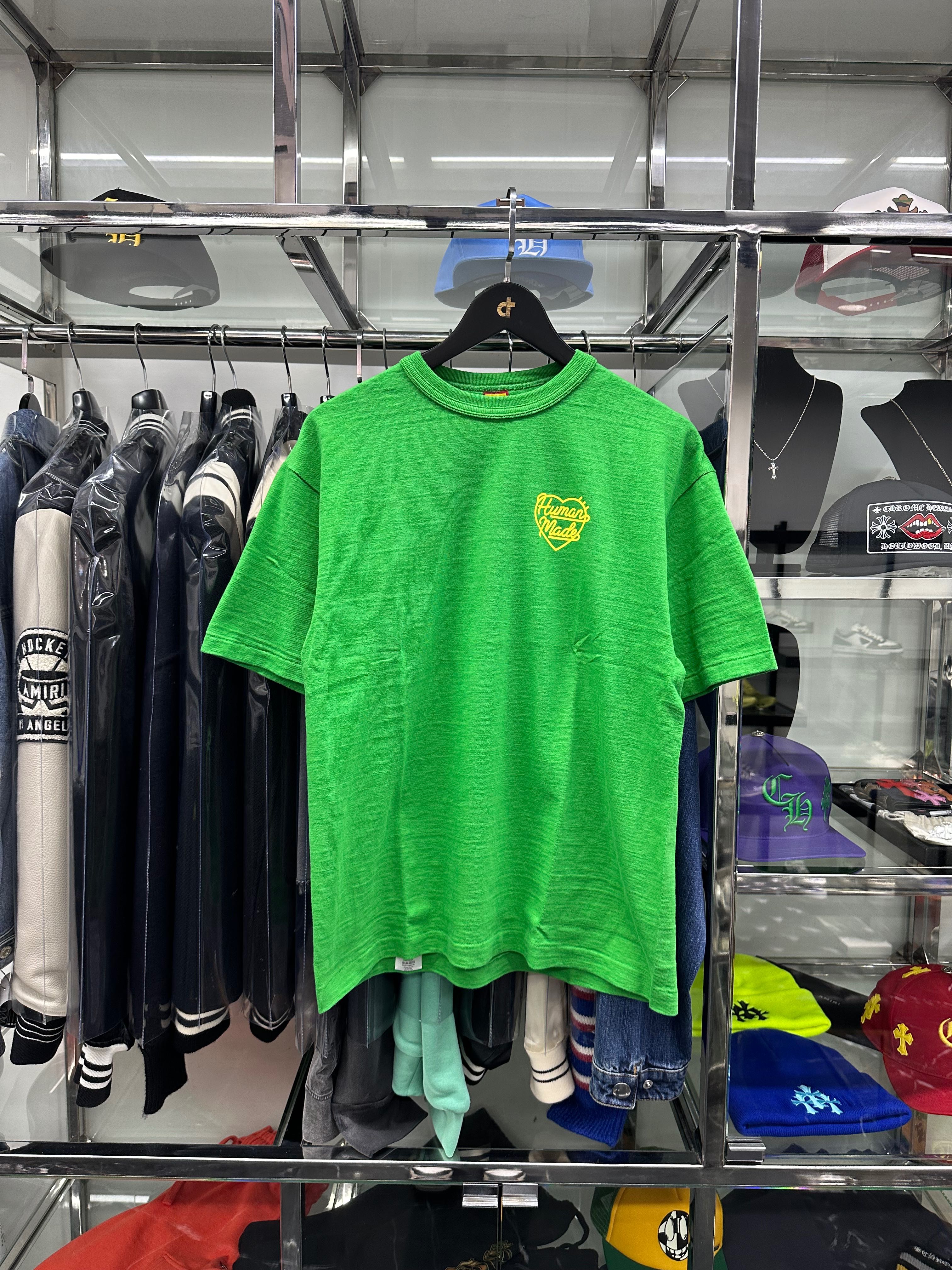 Human Made Heart Logo #07  (Green)