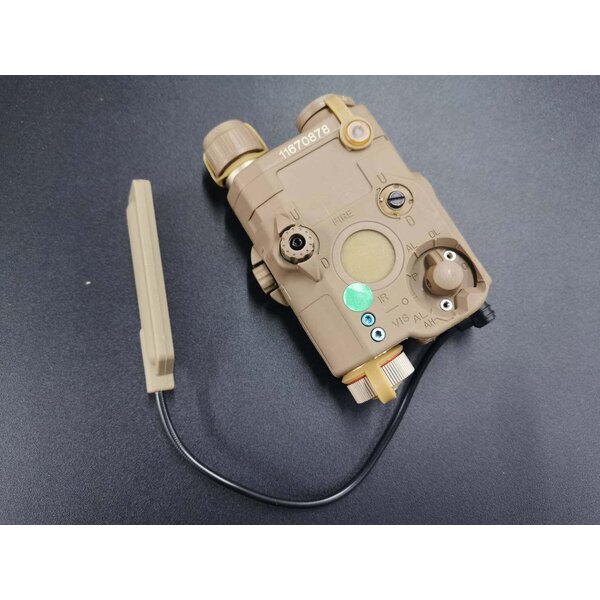 ไฟฉายเลเซอร์เขียว FMA PEQ LA5 Upgrade Version LED White light + Green laser with IR Lenses