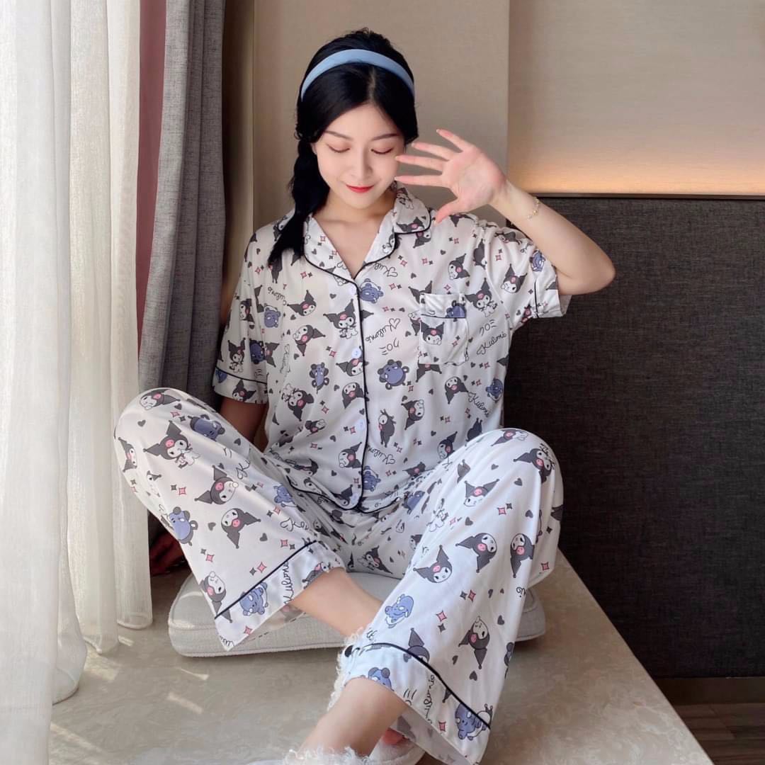 T45 - Kuromi (แขนสั้น+ขายาว)