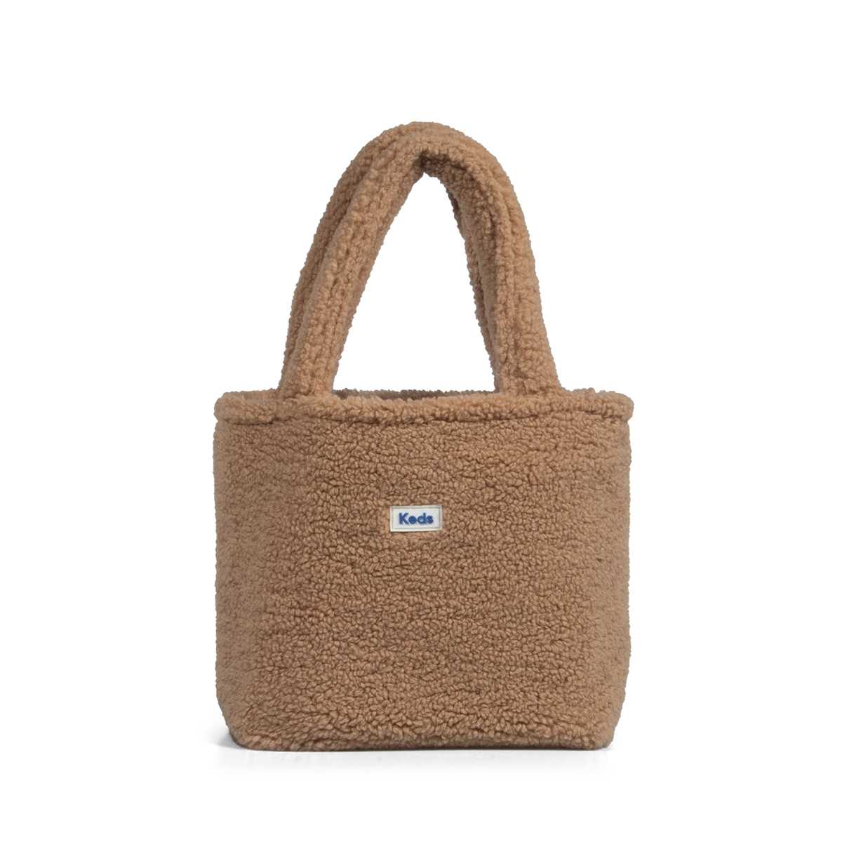 กระเป๋า รุ่น FUR MINI TOTE BAG สีน้ำตาล F24ACB07002