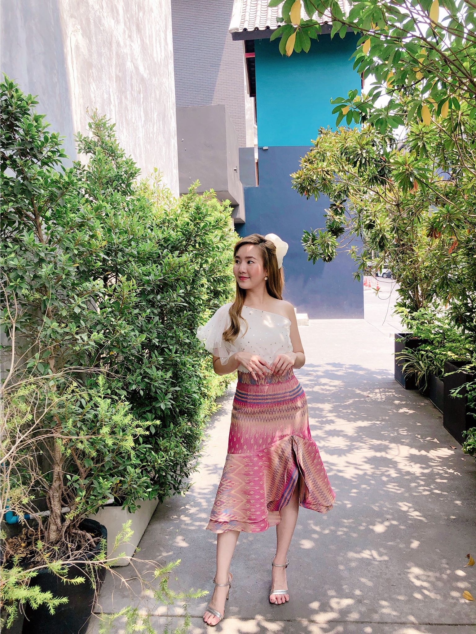 Waffle Thai Layers Skirt (สั่งได้ทุกสี , ไซส์)