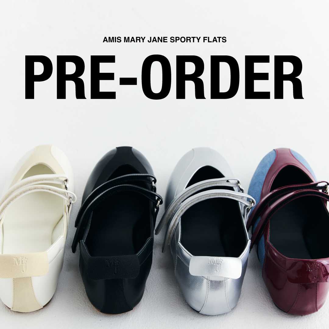[PRE-ORDER] AMIS MARY JANE SPORTY FLATS