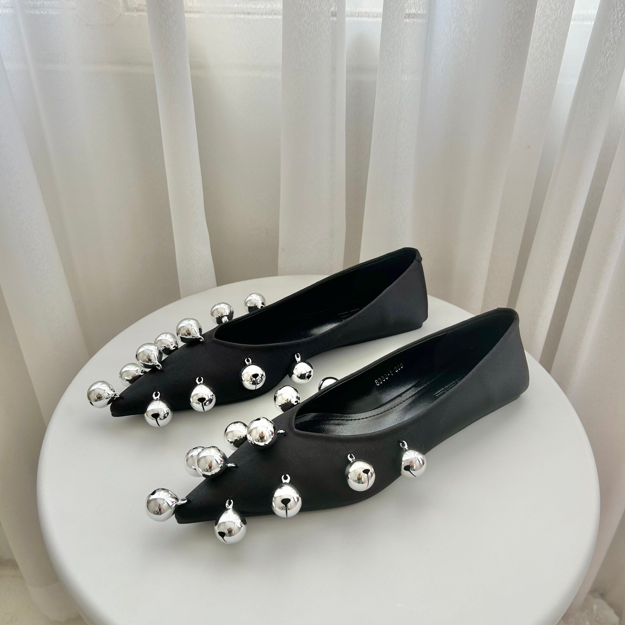 SALE Leje Othoniel Dot Flats - Black