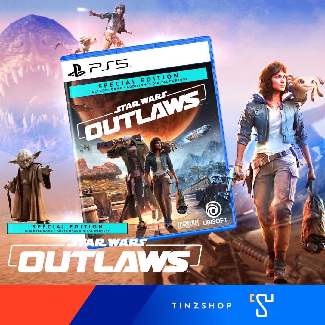 PlayStation5 PS5 Game Star Wars Outlaws Special Edition Zone Asia / เกม PS5