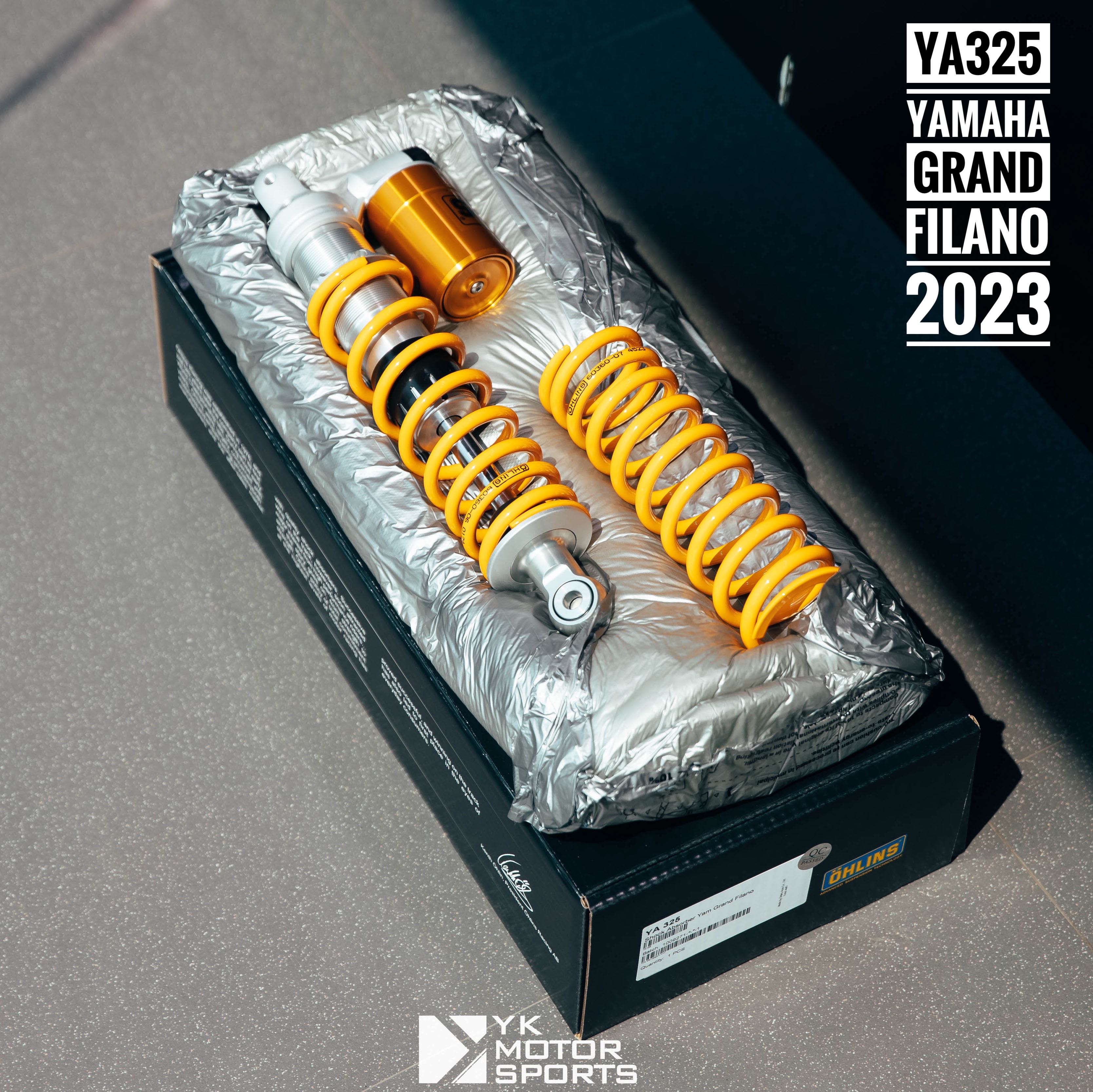 YA325 โช๊คOhlins รุ่น Yamaha Grand Filano 2023
