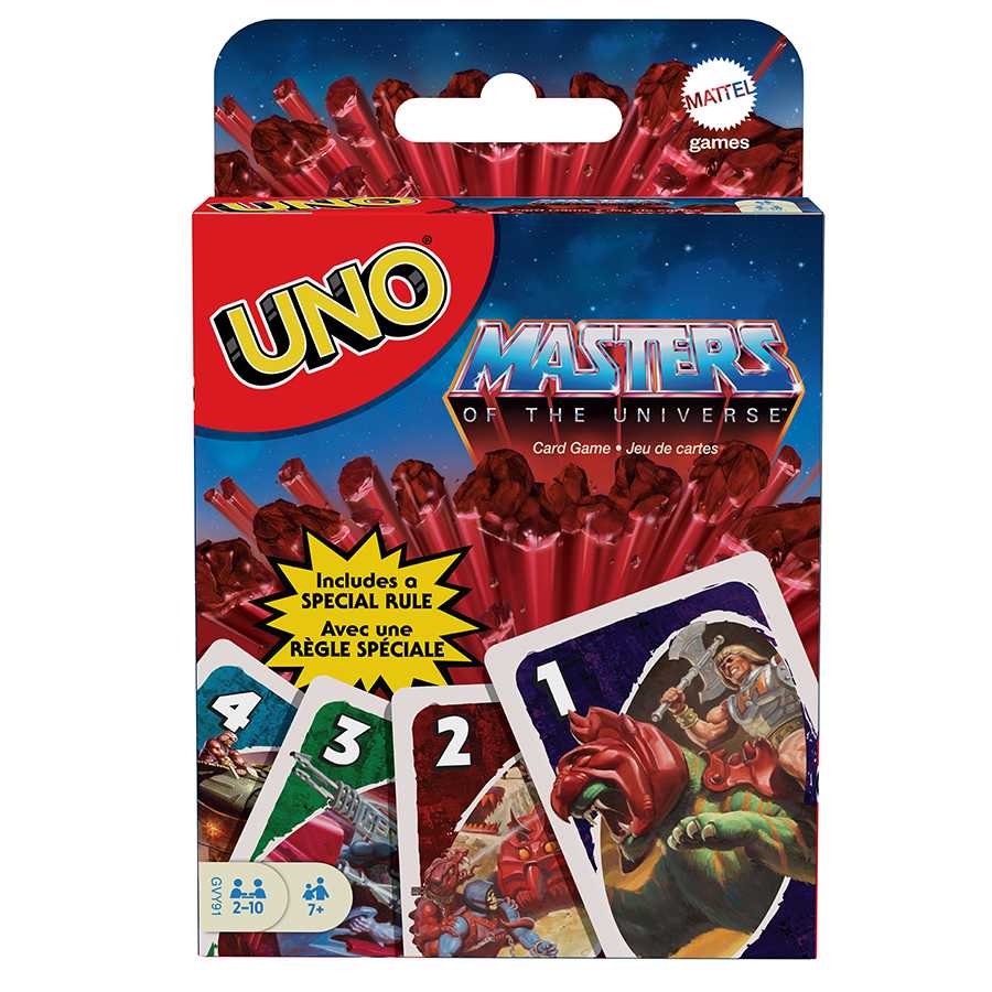 UNO LICENSED MASTERS OF THE UNIVERSE ORIGINS (GVY91)